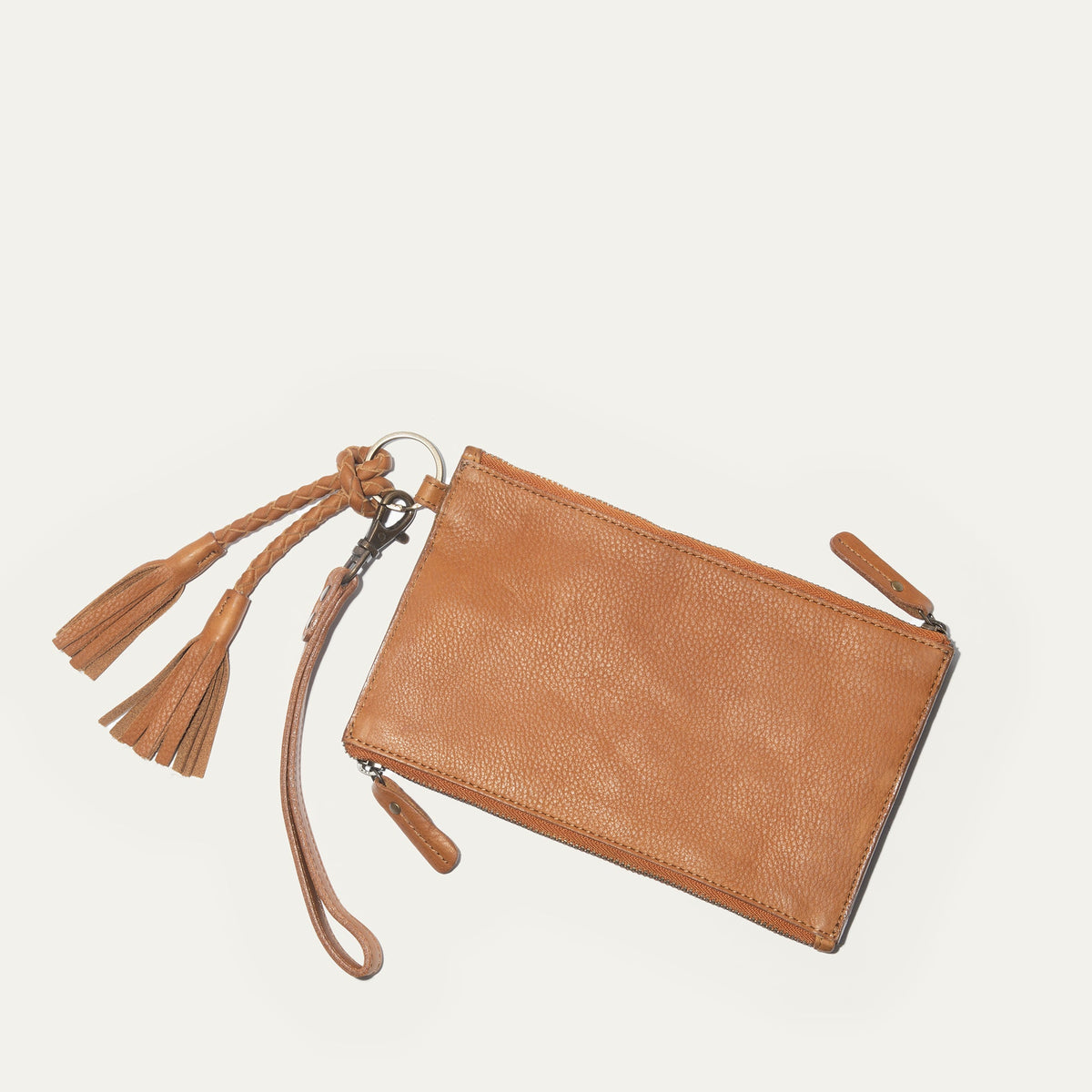 Will Leather Goods Two Zipper Pouch