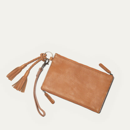 Will Leather Goods Two Zipper Pouch
