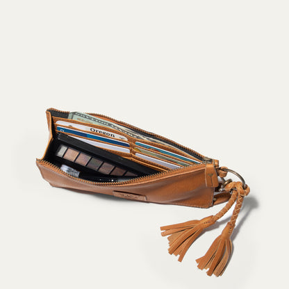 Will Leather Goods Two Zipper Pouch