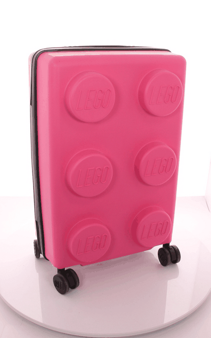 LEGO® Signature Brick Hot Pink Expandable 22" Carry-on Luggage - Stiles Supply Co.