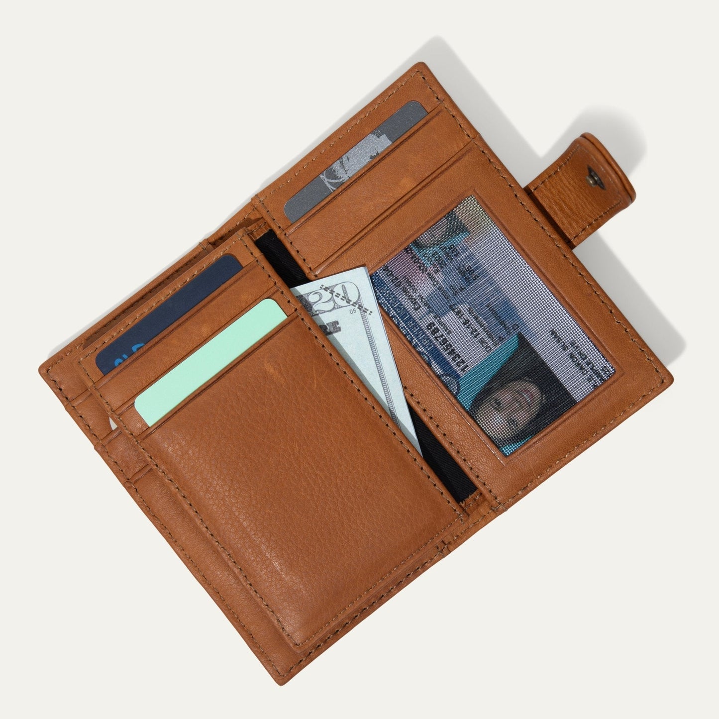 Will Leather Goods Signature Women's Cardholder Wallet