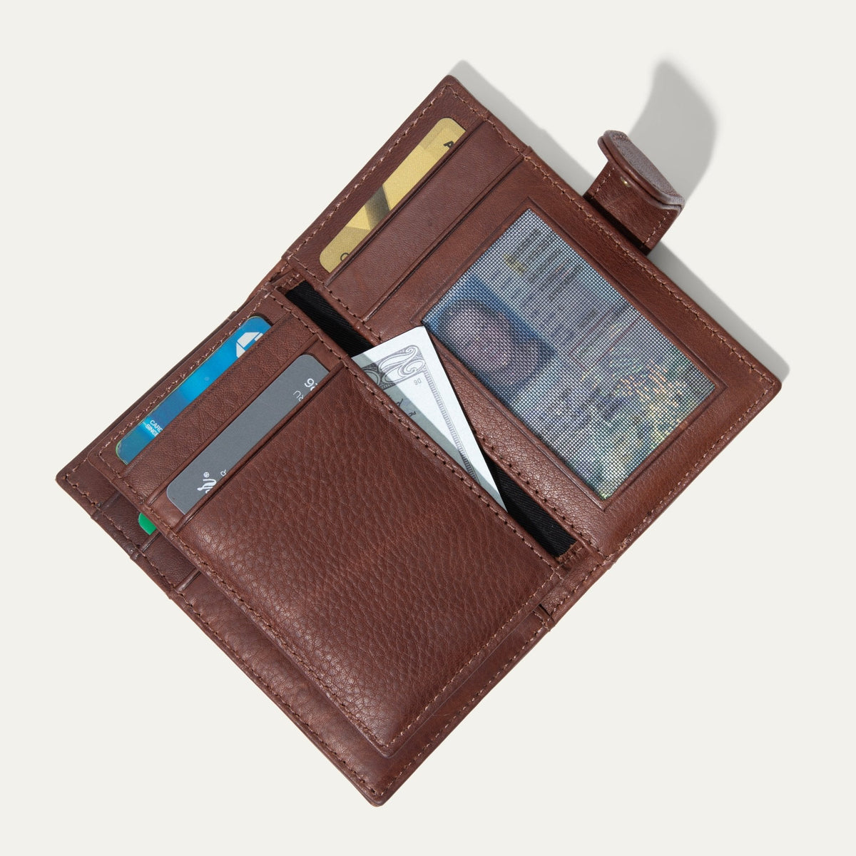 Will Leather Goods Signature Women's Cardholder Wallet
