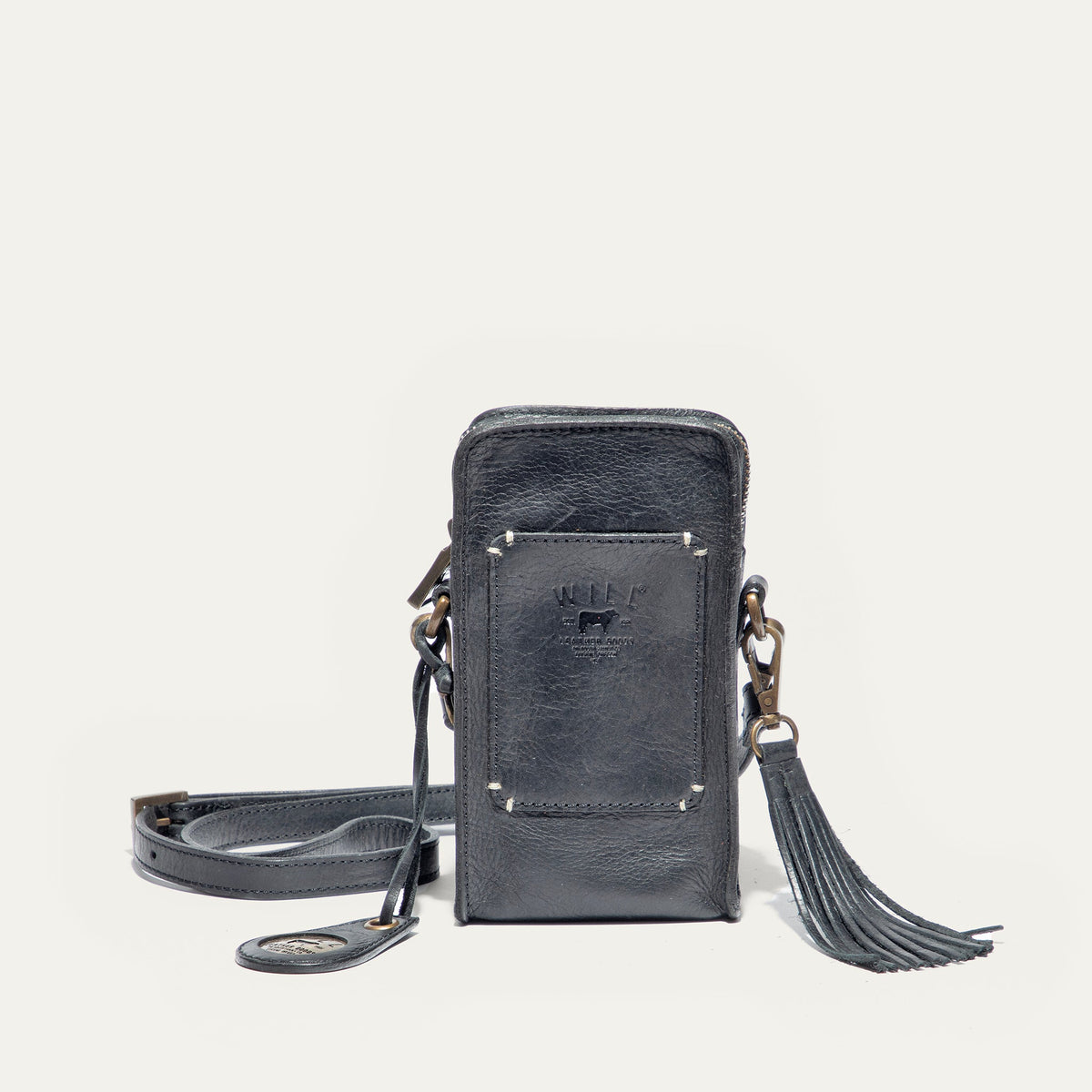 Will Leather Goods Signature Zip Phone Crossbody