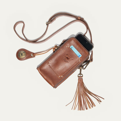 Will Leather Goods Signature Zip Phone Crossbody