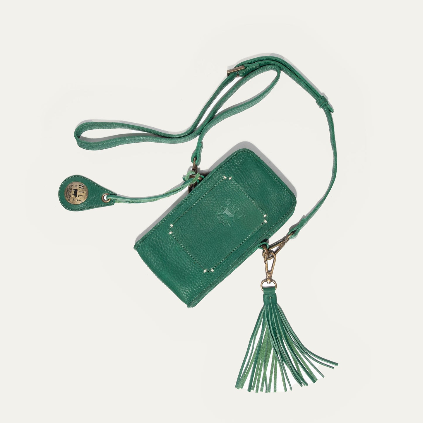 Will Leather Goods Signature Zip Phone Crossbody