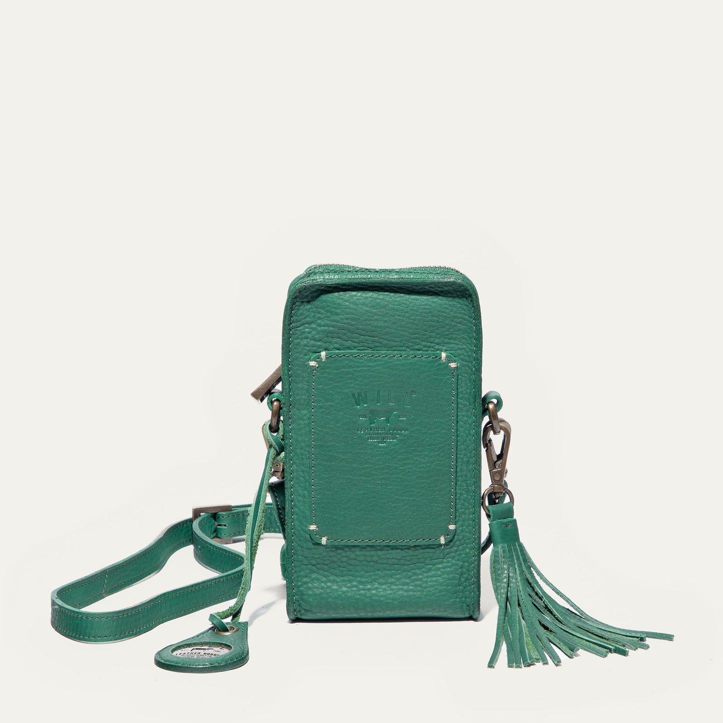Will Leather Goods Signature Zip Phone Crossbody