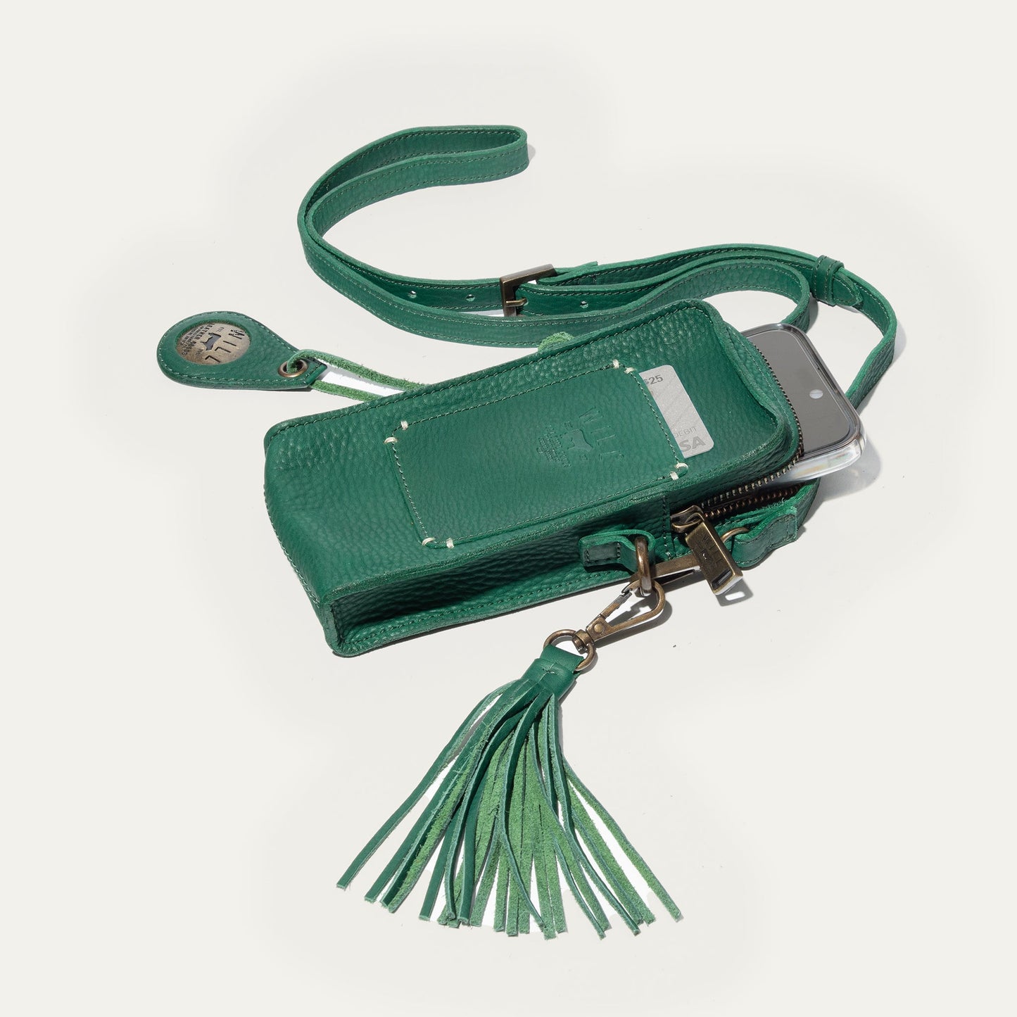 Will Leather Goods Signature Zip Phone Crossbody