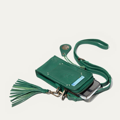 Will Leather Goods Signature Zip Phone Crossbody