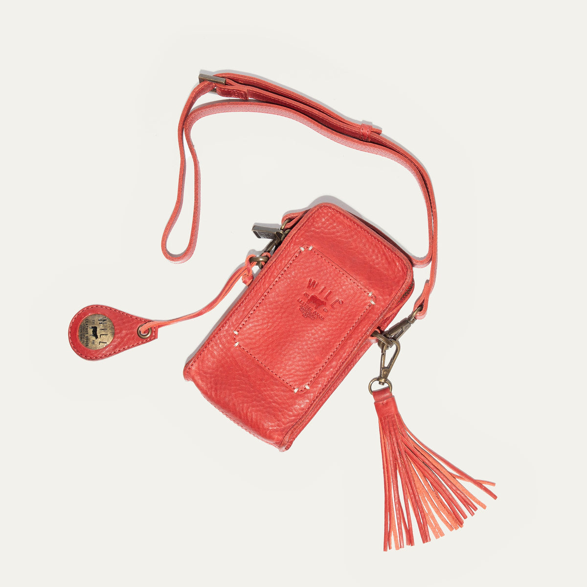 Will Leather Goods Signature Zip Phone Crossbody