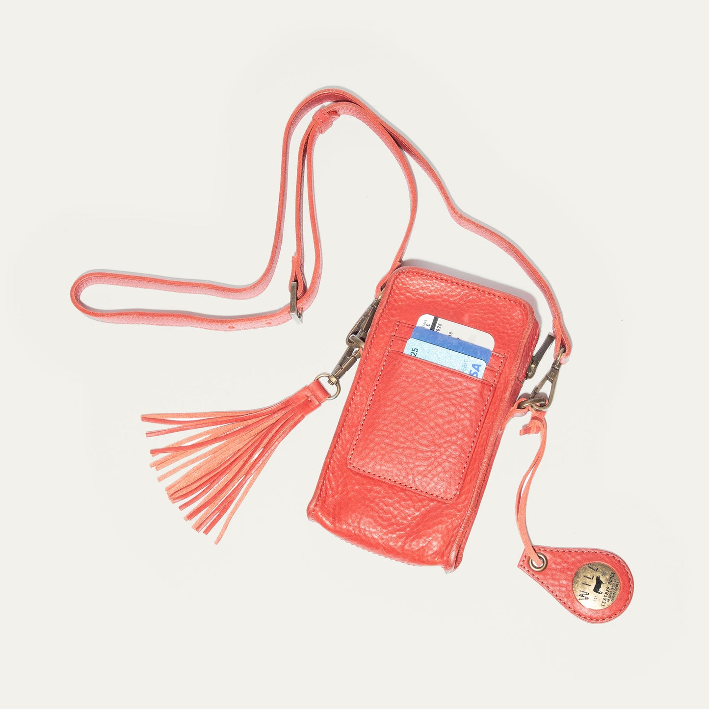 Will Leather Goods Signature Zip Phone Crossbody