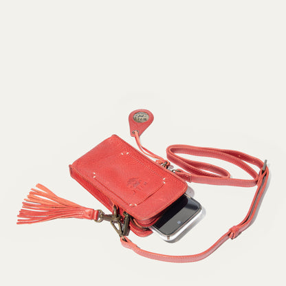 Will Leather Goods Signature Zip Phone Crossbody