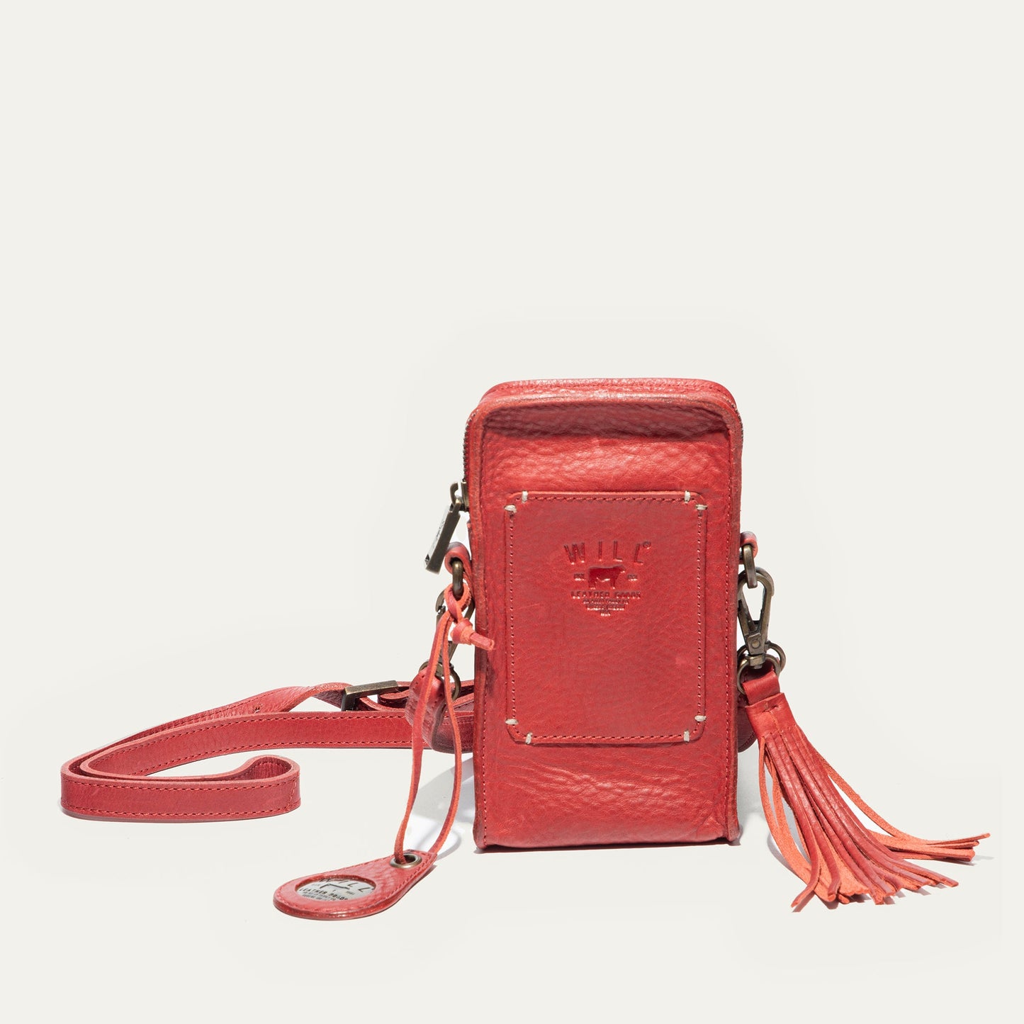 Will Leather Goods Signature Zip Phone Crossbody