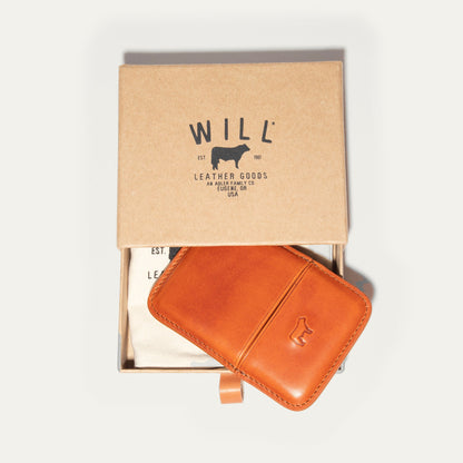 Will Leather Goods Molded Card Case