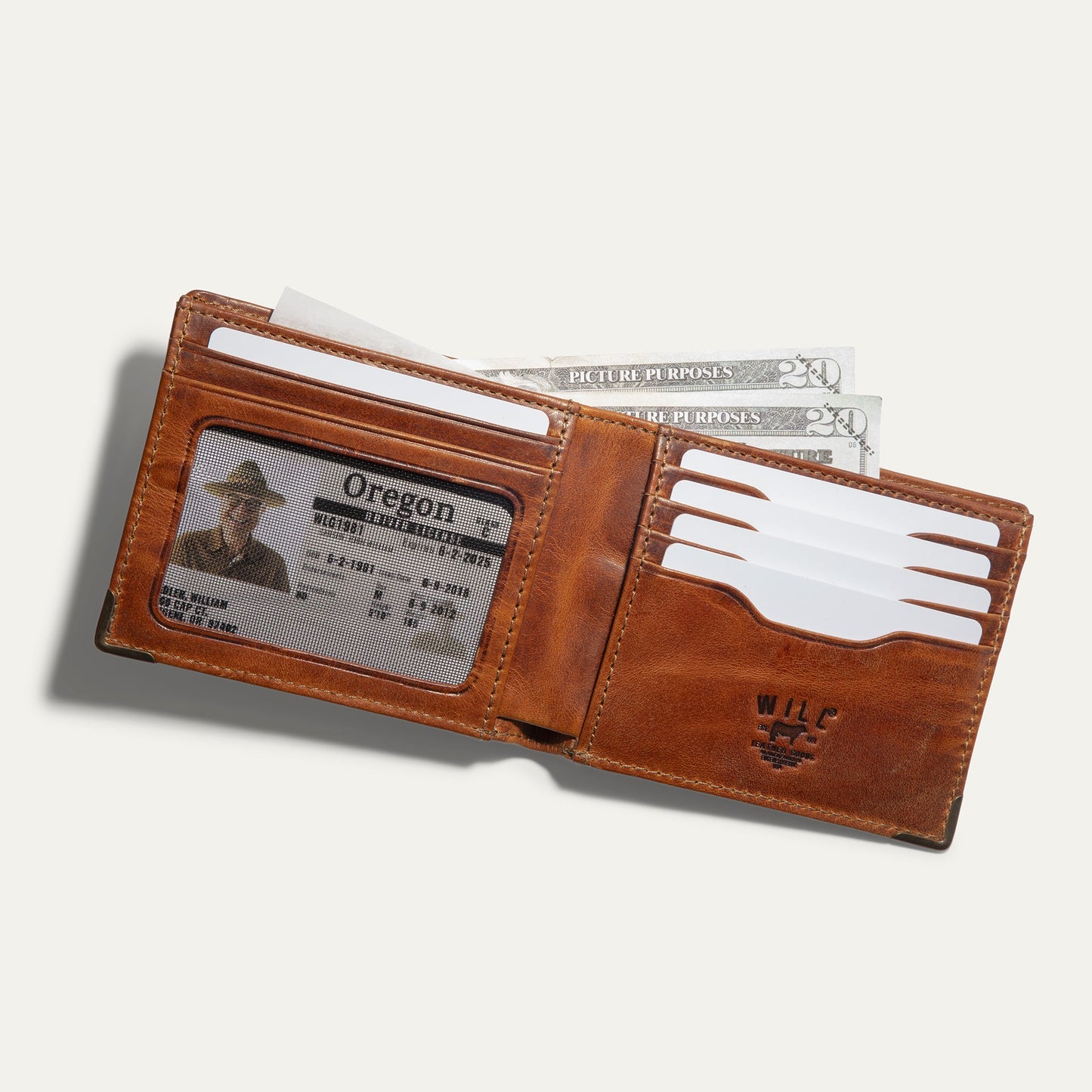 Will Leather Goods William Magnate Billfold Wallet