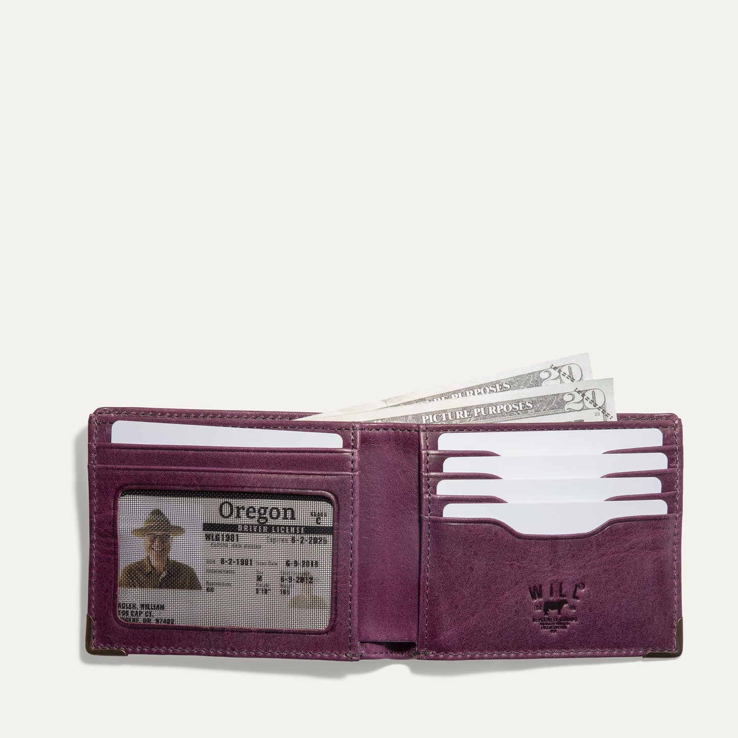 Will Leather Goods William Magnate Billfold Wallet
