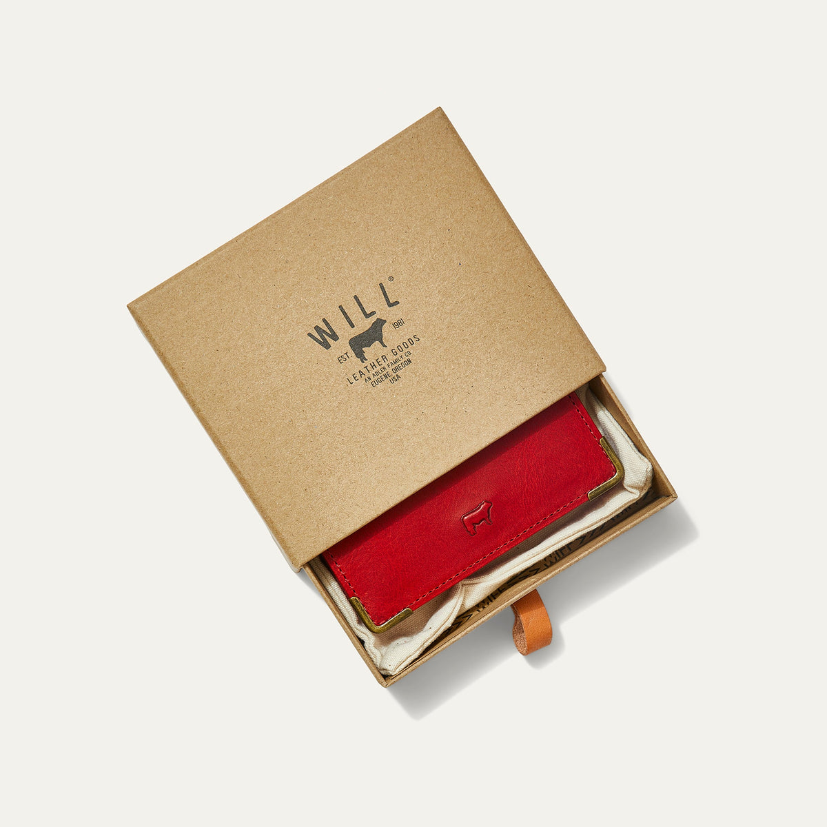 Will Leather Goods William Business Card Holder