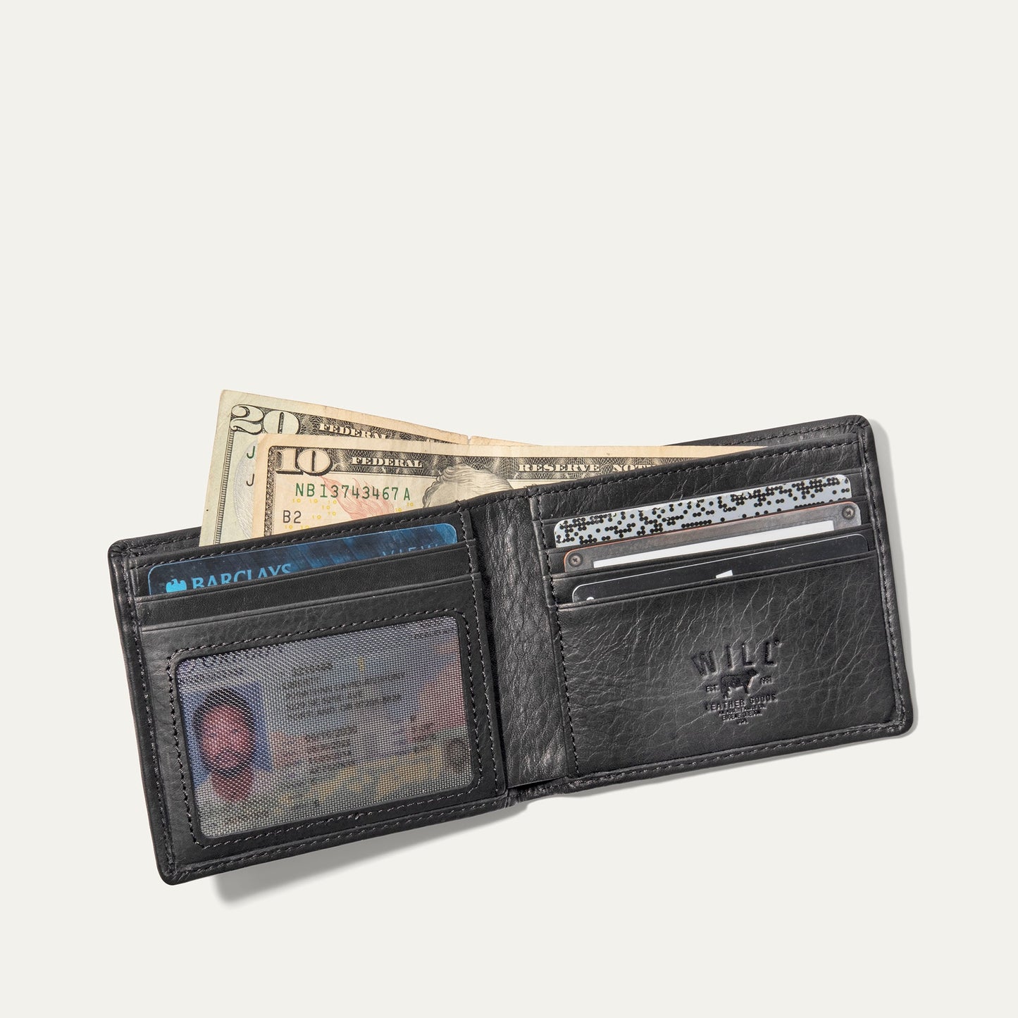 Will Leather Goods Classic Billfold Wallet