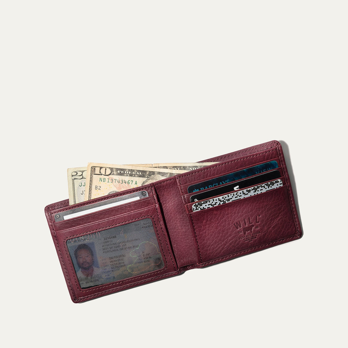 Will Leather Goods Classic Billfold Wallet