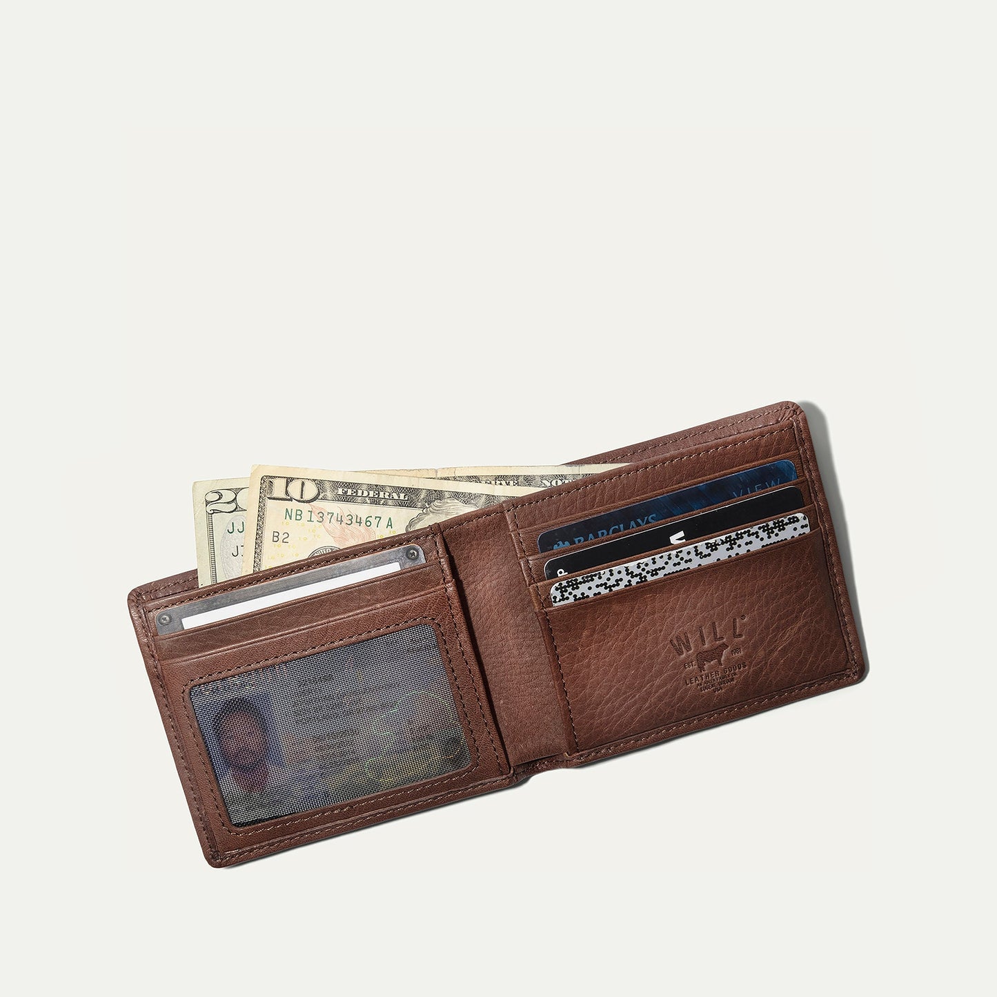 Will Leather Goods Classic Billfold Wallet