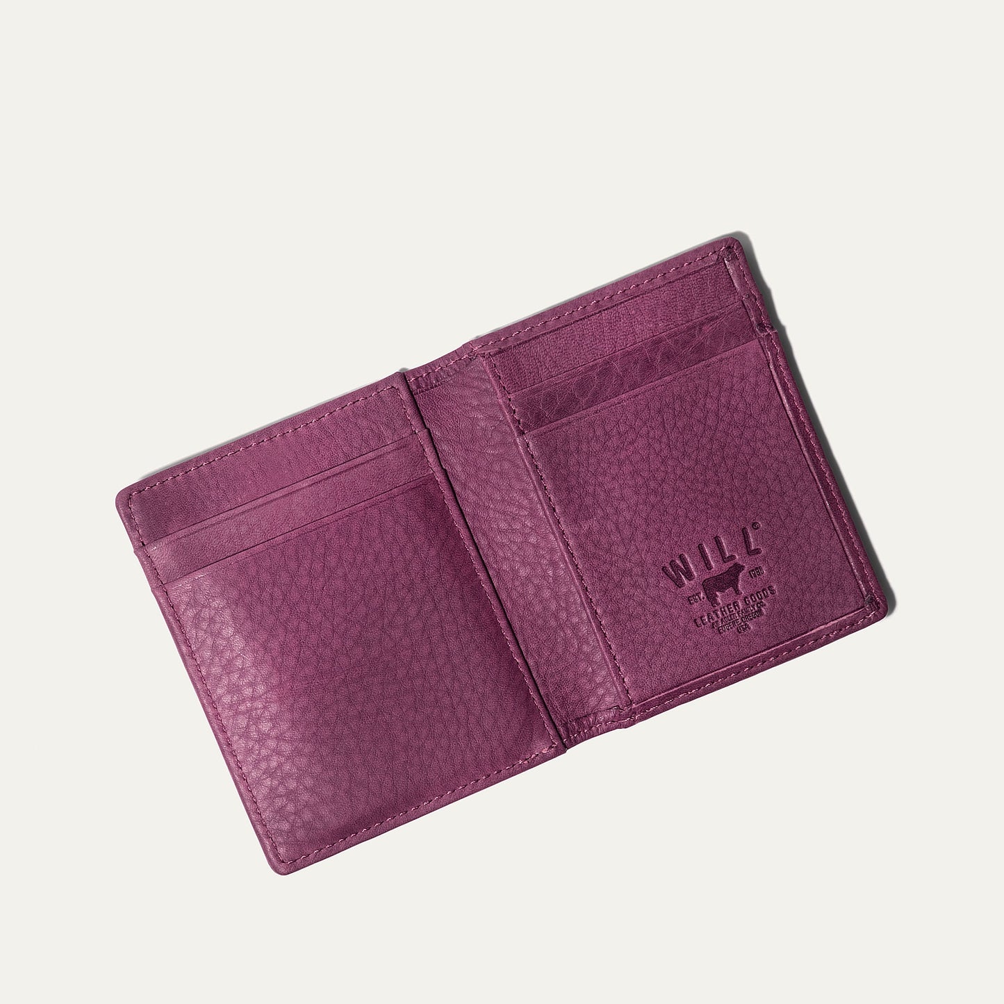Will Leather Goods Classic Money Clip Front Pocket