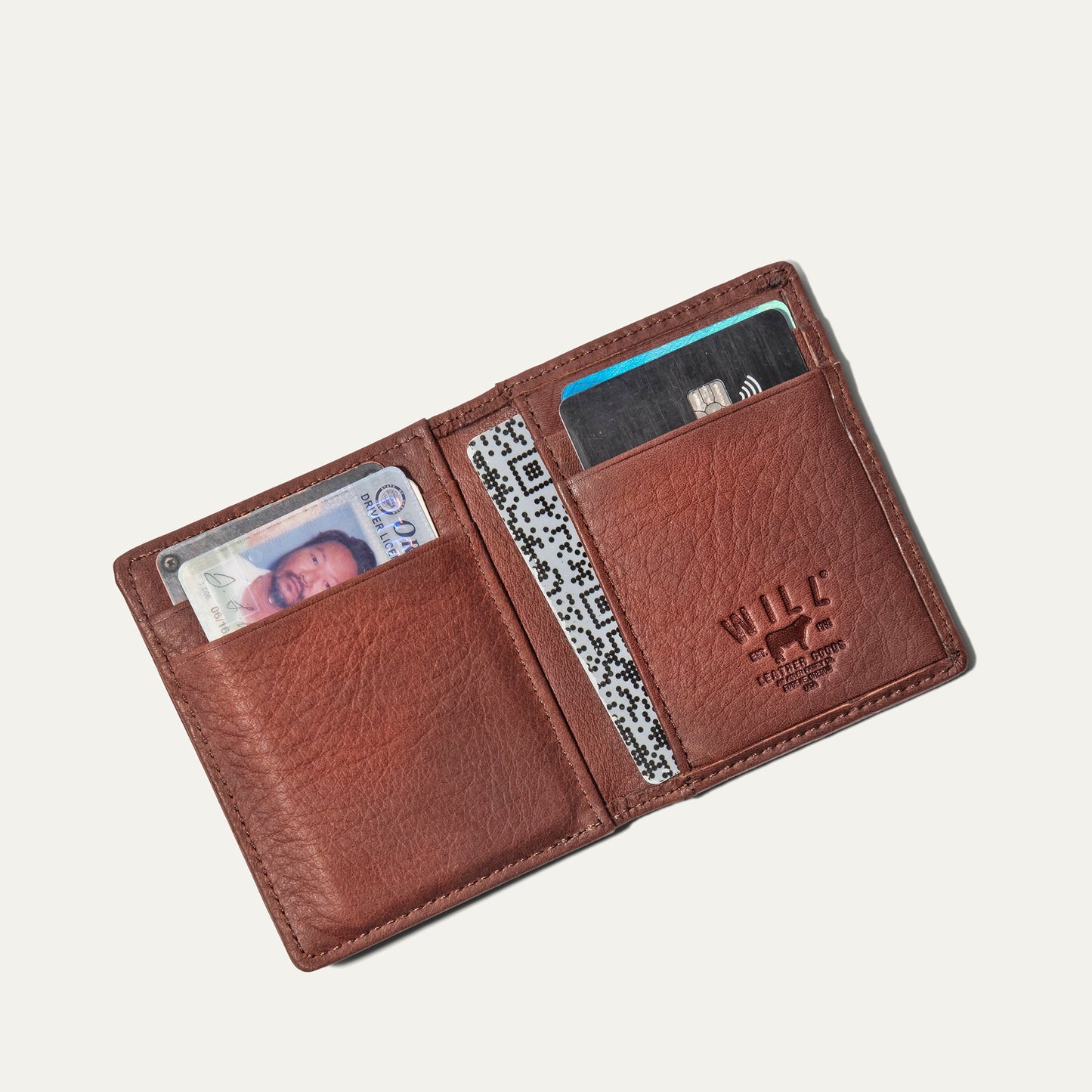 Will Leather Goods Classic Money Clip Front Pocket