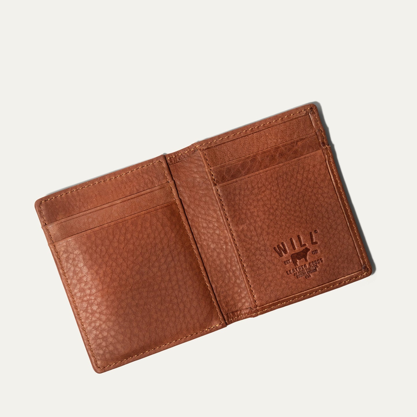 Will Leather Goods Classic Money Clip Front Pocket
