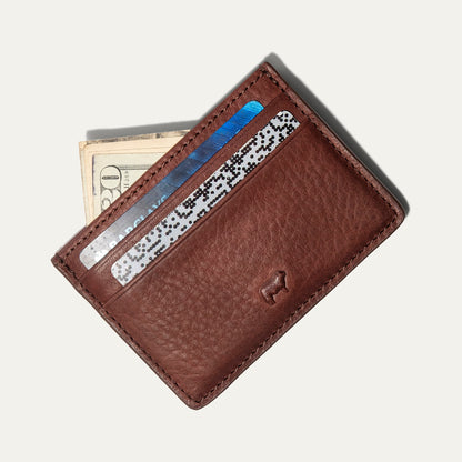 Will Leather Goods Classic Front Pocket Card Case