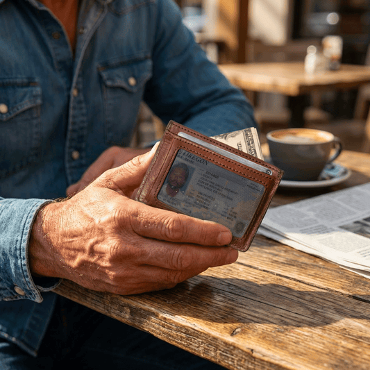 Will Leather Goods Classic Front Pocket Card Case