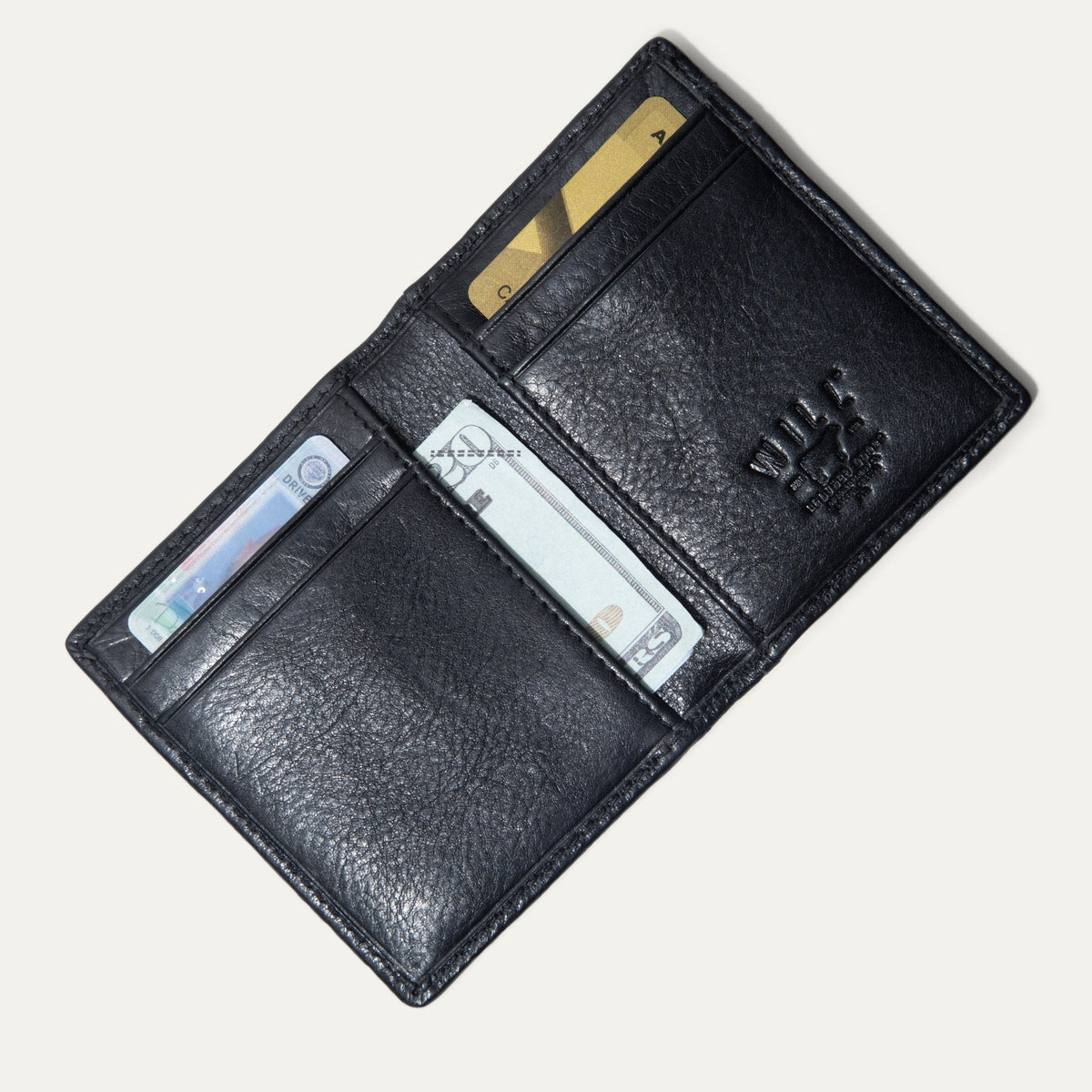 Will Leather Goods Classic Front Pocket Wallet