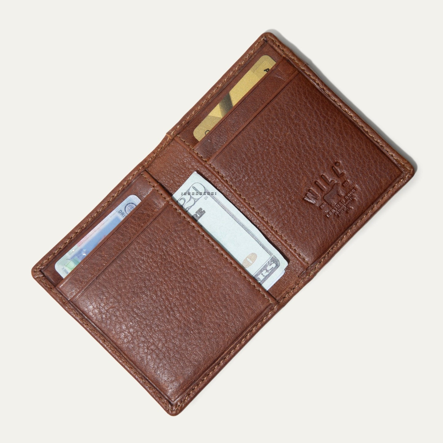 Will Leather Goods Classic Front Pocket Wallet