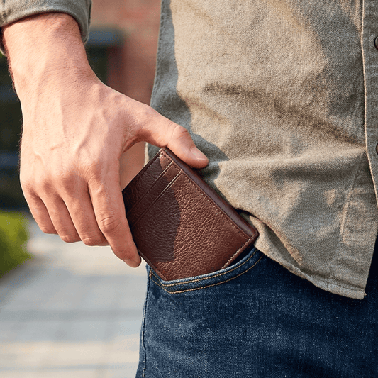 Will Leather Goods Classic Front Pocket Wallet