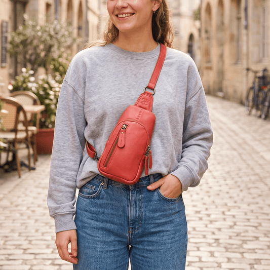 Will Leather Goods Leather Mini Sling Bag