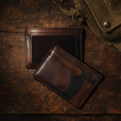 Will Leather Goods Military Pocket Card Case