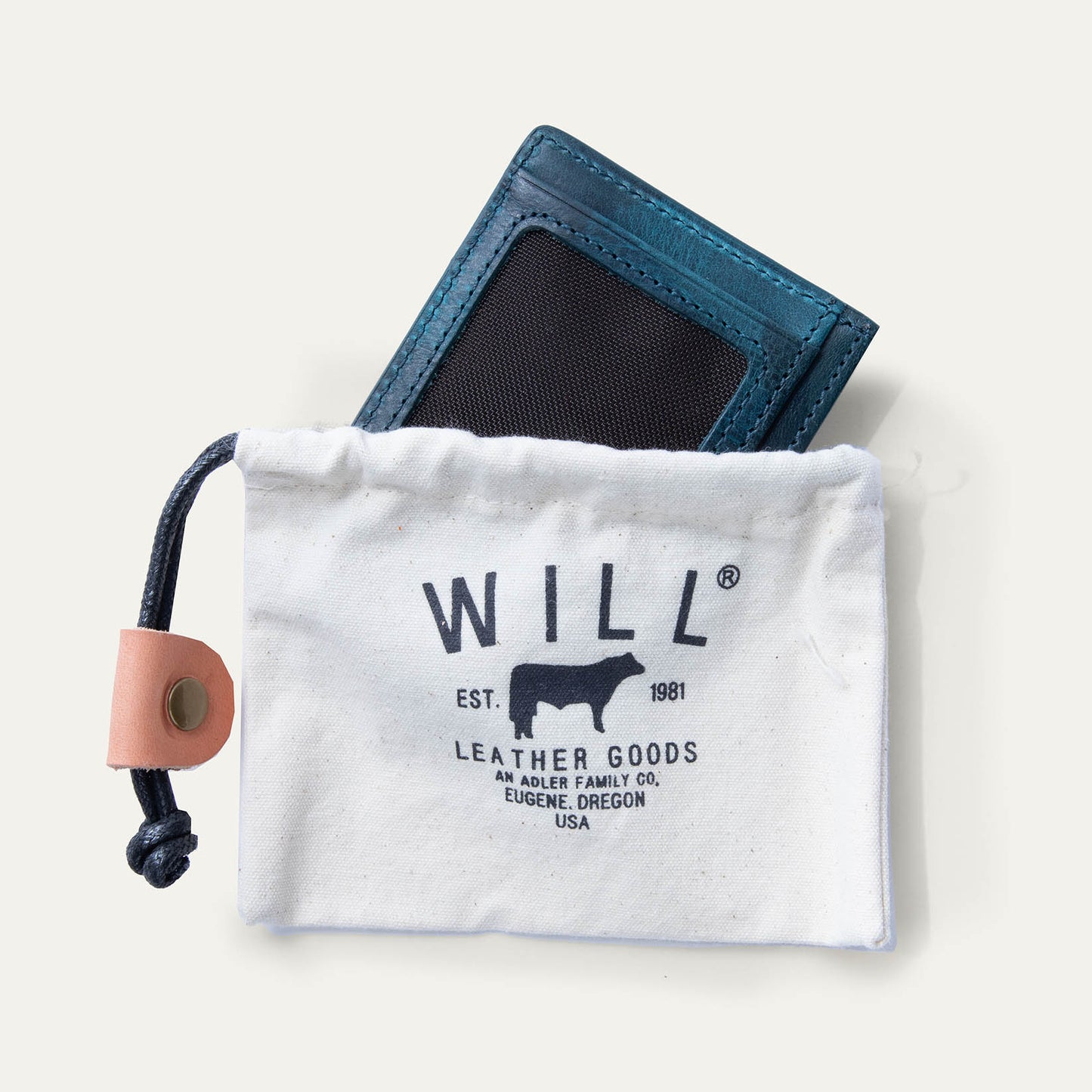 Will Leather Goods Military Pocket Card Case