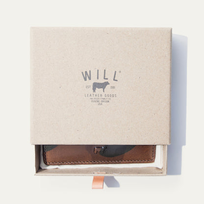 Will Leather Goods Military Pocket Card Case