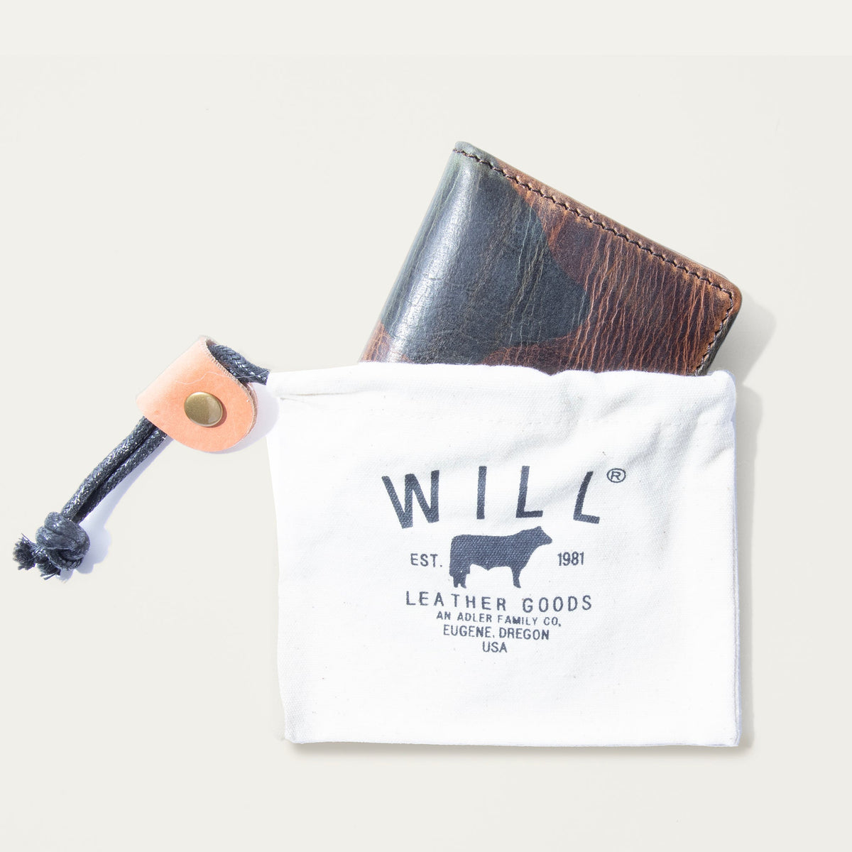 Will Leather Goods Military Front Pocket
