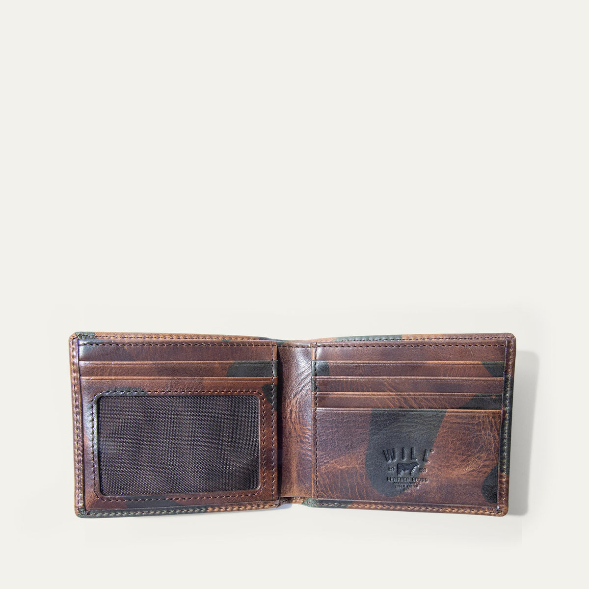 Will Leather Goods Military Billfold Wallet