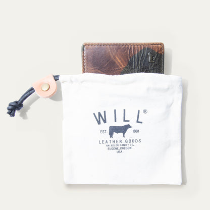 Will Leather Goods Military Billfold Wallet