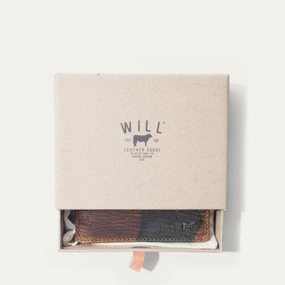 Will Leather Goods Military Billfold Wallet