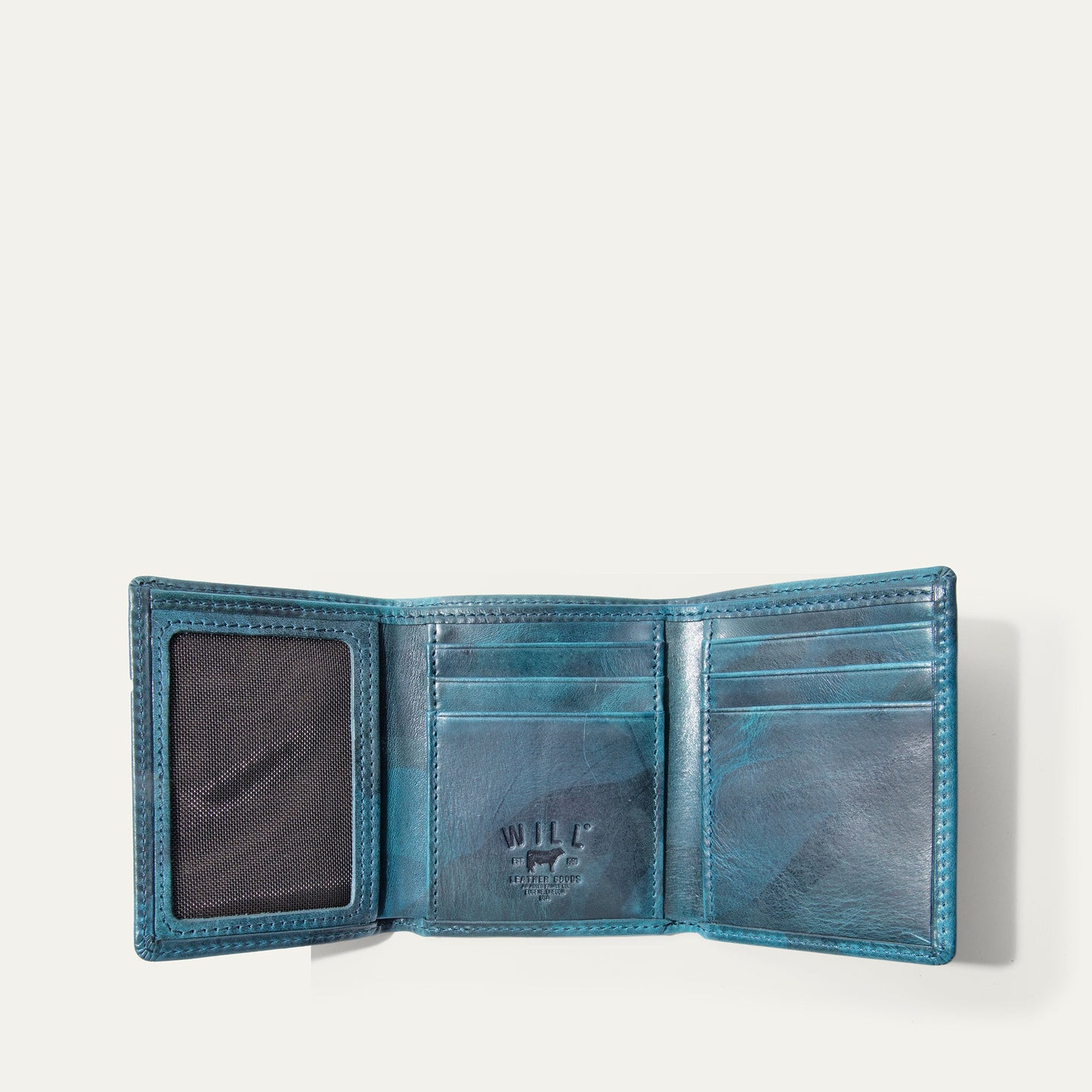 Will Leather Goods Military Trifold Wallet