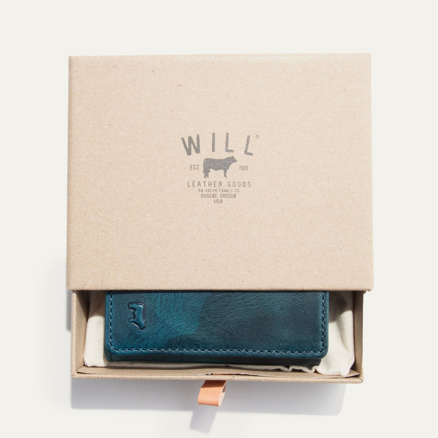 Will Leather Goods Military Trifold Wallet