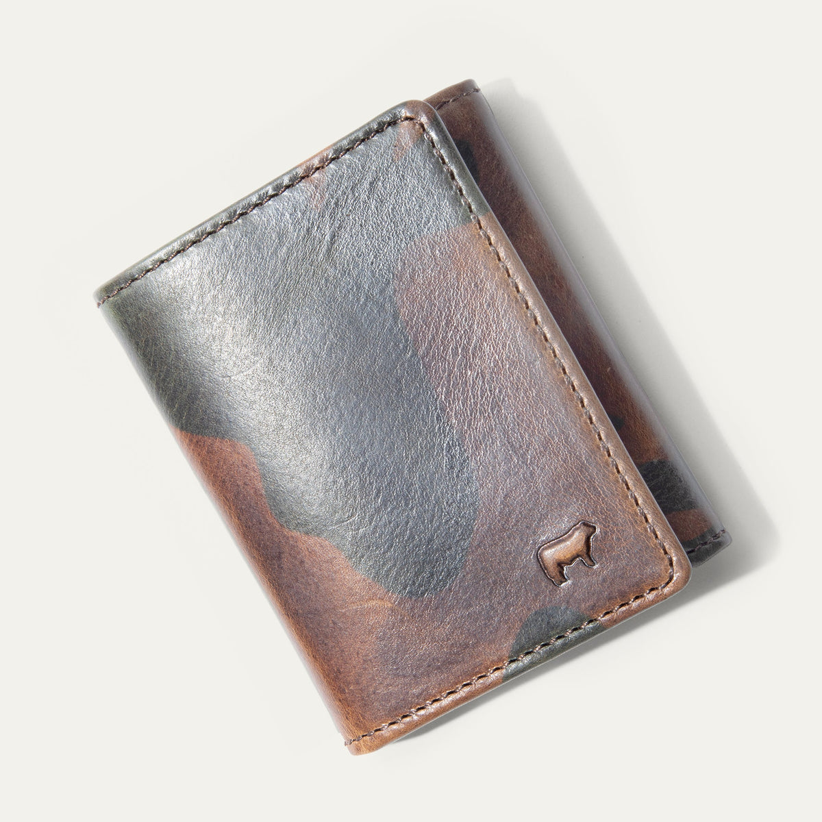 Will Leather Goods Military Trifold Wallet