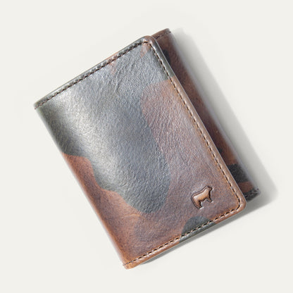 Will Leather Goods Military Trifold Wallet