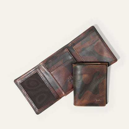 Will Leather Goods Military Trifold Wallet