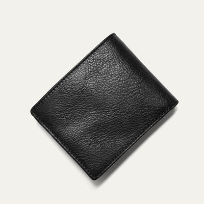 Will Leather Goods Companion Billfold Wallet Noir