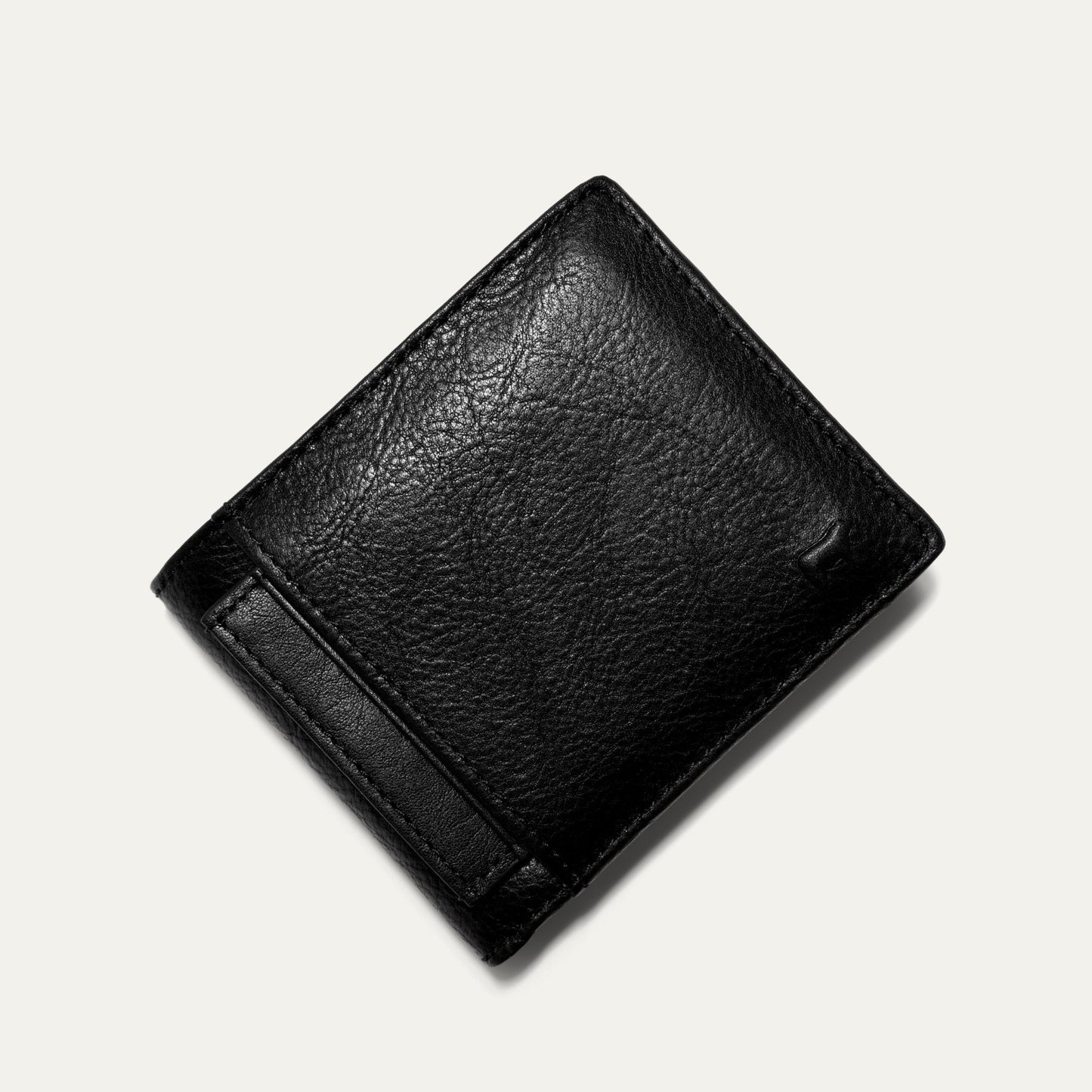 Will Leather Goods Companion Billfold Wallet Noir