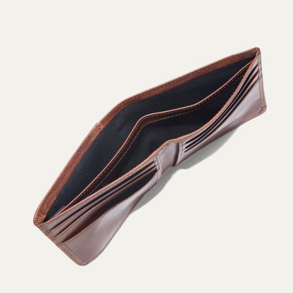 Will Leather Goods Companion Billfold Wallet Noir