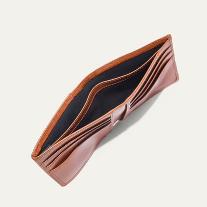 Will Leather Goods Companion Billfold Wallet Noir