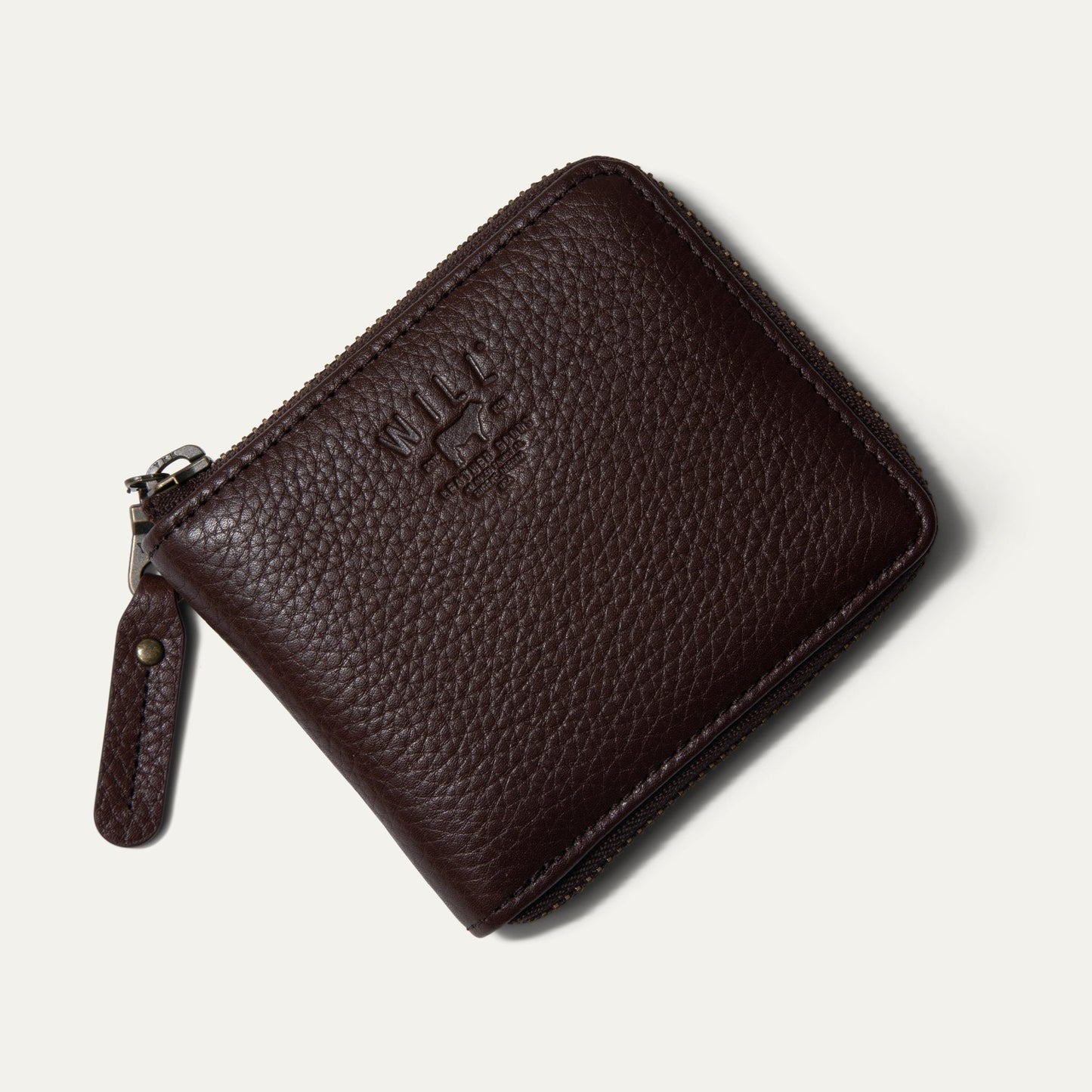Will Leather Goods Zip Around French Wallet