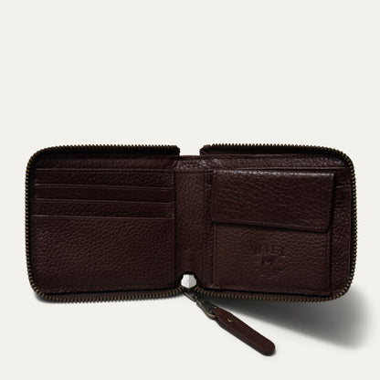 Will Leather Goods Zip Around French Wallet
